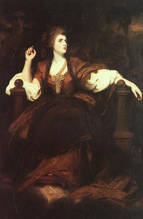 Sir Joshua Reynolds Portrait of Mrs Siddons as the Tragic Muse